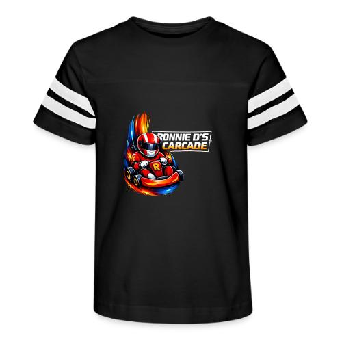 Carcadelogoracer1 - Kid's Football Tee