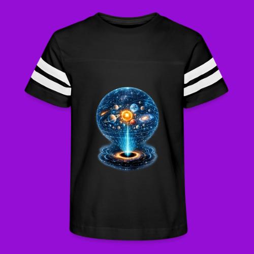 Holographic Universe - Kid's Football Tee
