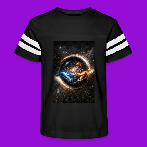 EntangledPhotonsWormhole - Kid's Football Tee