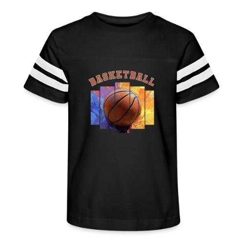 Basketball Pulse - Kid's Football Tee