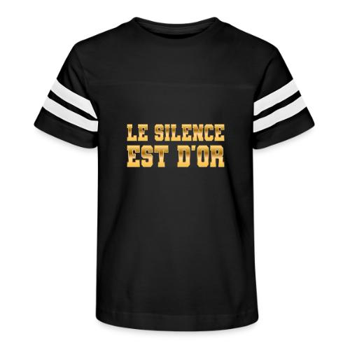 Le silence est d'or - Kid's Football Tee