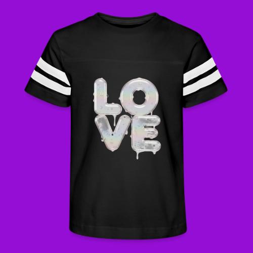 Love - Kid's Football Tee