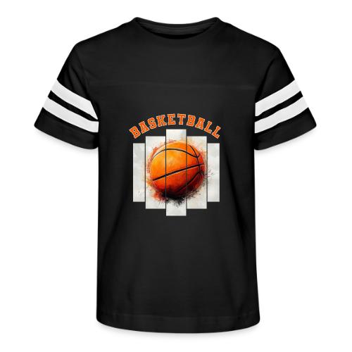 Basketball Element - Kid's Football Tee