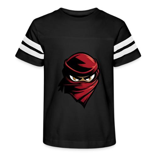 Scarlet Shadow Ninja - Kid's Football Tee