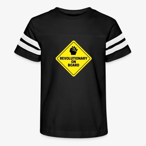 Revolutionary On Board - Kid's Football Tee
