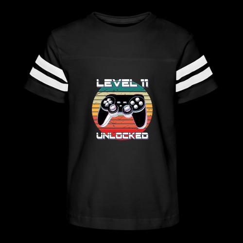 Level 11 Unlocked - Kid's Football Tee