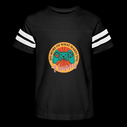 Do More of What Makes You Happy - Kid's Football Tee