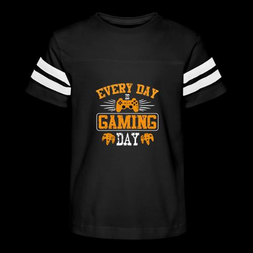 Every Day Is Gaming Day! - Kid's Football Tee