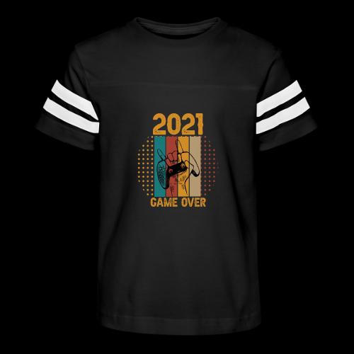 2021 Game Over Hand Controller - Kid's Football Tee