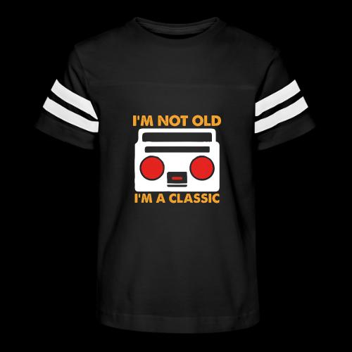 I'm Not Old, I'm a Classic (Boombox) - Kid's Football Tee