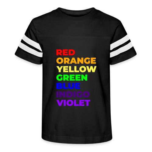 True Colors - Kid's Football Tee