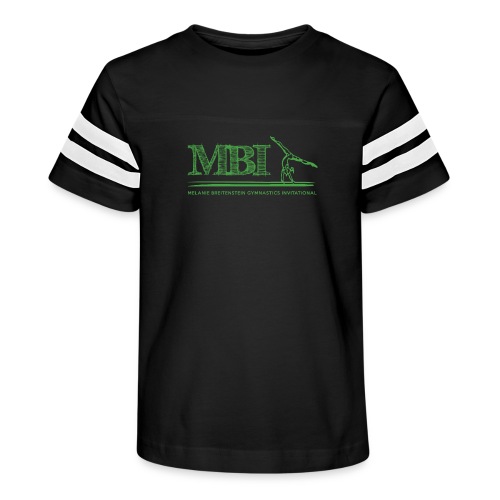 Green MBI sketch logo - Kid's Football Tee