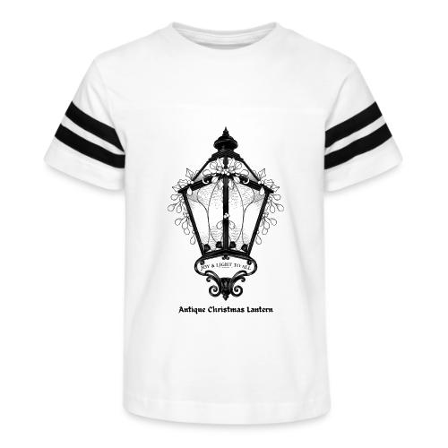 Antique Christmas Lantern T-Shirt - Kid's Football Tee