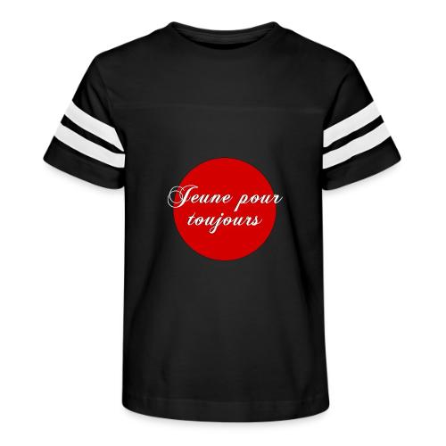 Jeune pour toujours - Kid's Football Tee