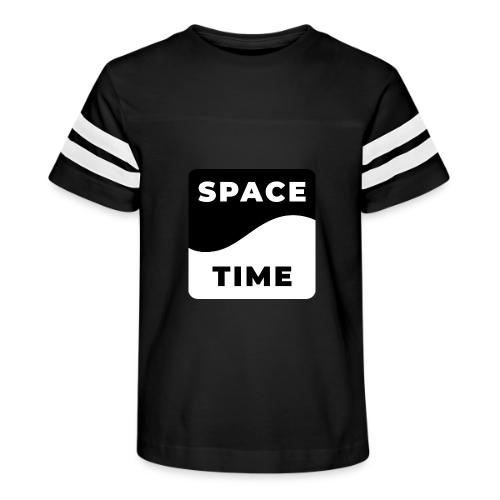Space-time: Warped Reality - Kid's Football Tee