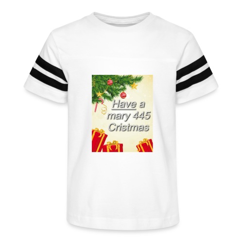 Have a Mary 445 Christmas - Kid's Football Tee