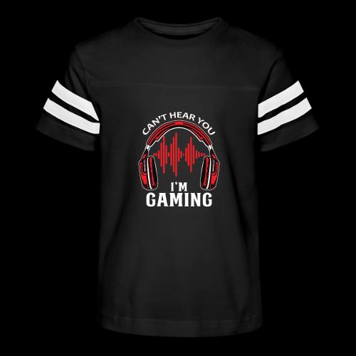 Can't Hear You, I'm Gaming! - Kid's Football Tee