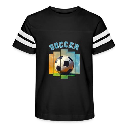 Soccer Ball Vibes - Kid's Football Tee