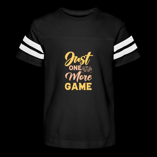 Just One More Game! - Kid's Football Tee