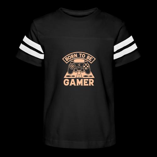 Born To Be A Gamer - Kid's Football Tee