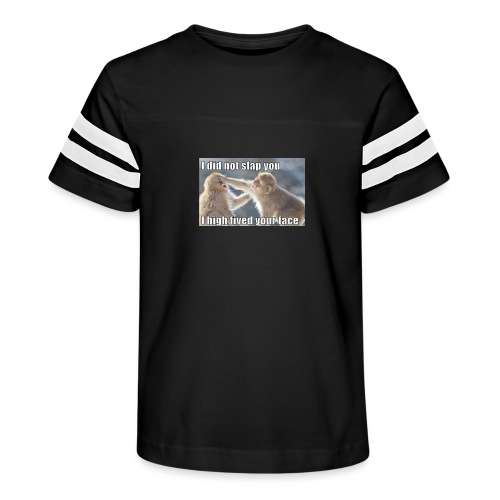 funny animal memes shirt - Kid's Football Tee