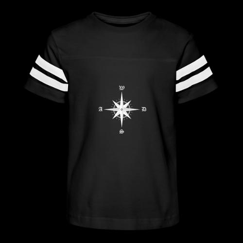 WASD Compass - Kid's Football Tee