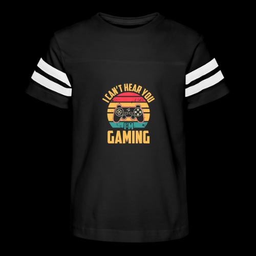 I Can't Hear You, I'm Gaming - Kid's Football Tee