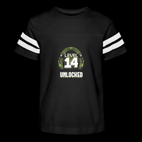Level 14 Unlocked Tee - Kid's Football Tee