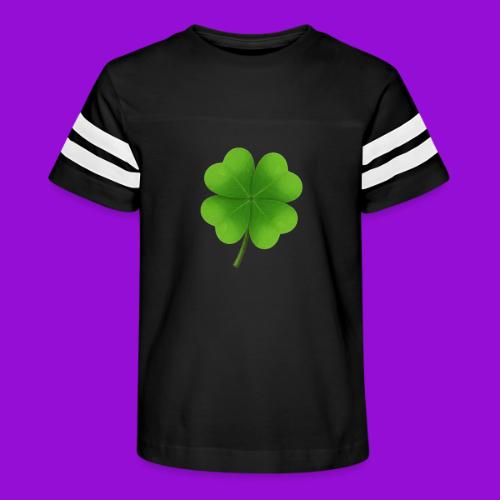 Four leaf clover - Kid's Football Tee
