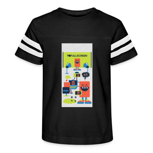 iphone5screenbots - Kid's Vintage Sports T-Shirt