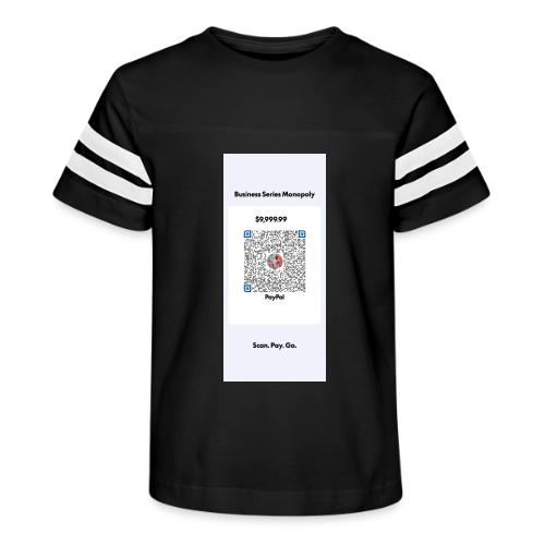 pp my qrcode 1758477437583 - Kid's Football Tee