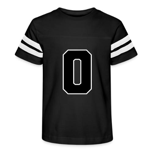 Varsity Letter O Collegiate Monogram - Kid's Football Tee