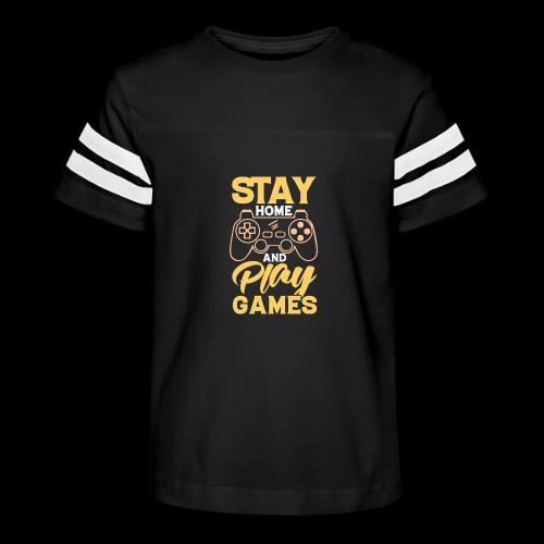 Stay & Play Games! - Kid's Football Tee