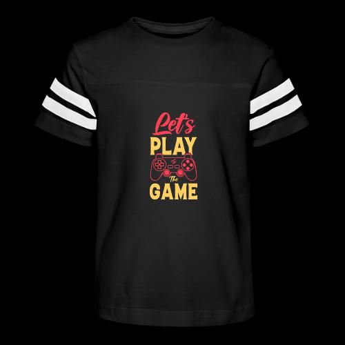 Let's Play The Game! - Kid's Football Tee