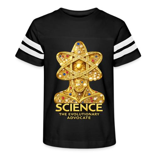 Science the Evolutionary Advocate - Kid's Football Tee