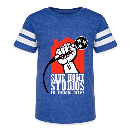 Save Home Studios In Music City - Kid's Vintage Sports T-Shirt