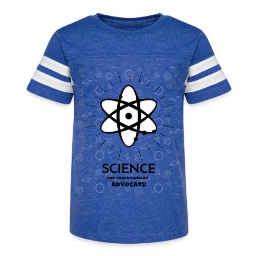 Science The Evolutionary Advocate - Kid's Football Tee