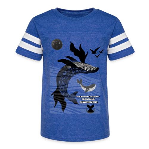 The Wonders Of The Sea - Kid's Football Tee