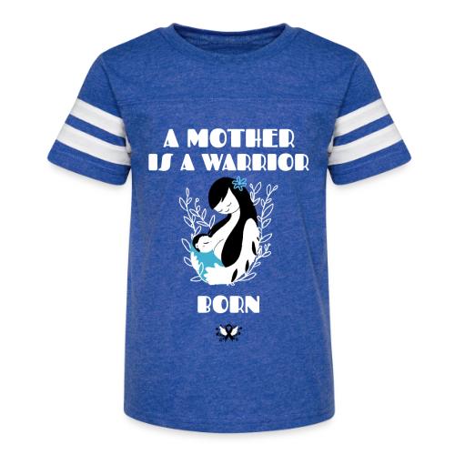 Warrior Mother - Kid's Football Tee