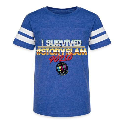 Storyslam Shirt 90210 Transparent 01 - Kid's Football Tee