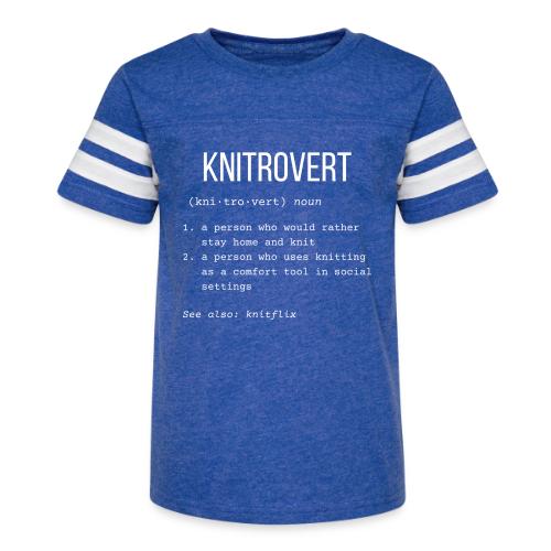 Knitrovert | Definition Collection - Kid's Football Tee