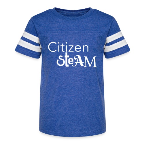 Citizen Steam - White - Kid's Vintage Sports T-Shirt