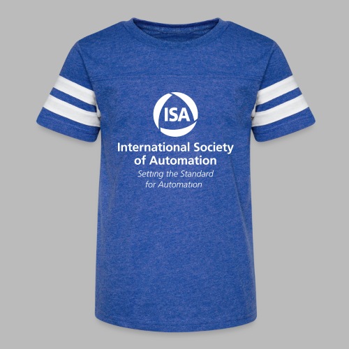 ISA Logo Name tag white - Kid's Football Tee