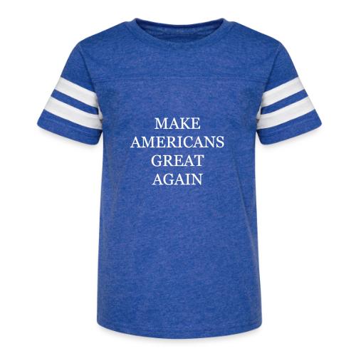 Make Americans Great Again - Kid's Football Tee