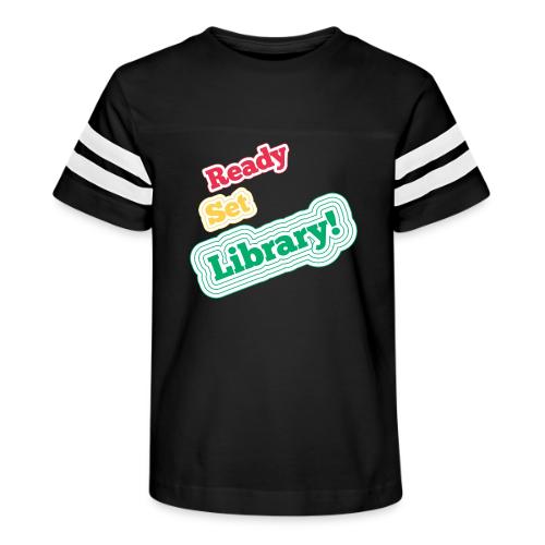 Ready Set Library! - Kid's Football Tee