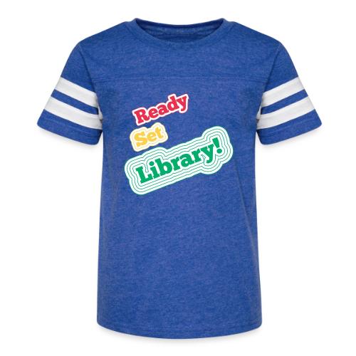 Ready Set Library! - Kid's Football Tee