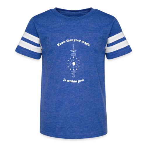 Know The Magic Is Within You - Kid's Football Tee