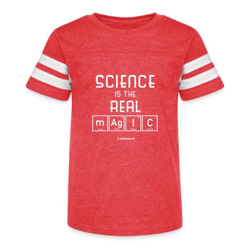 Science Is the Real Magic - Kid's Football Tee