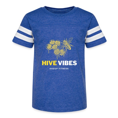 HIVE VIBES GROUP FITNESS - Kid's Vintage Sports T-Shirt