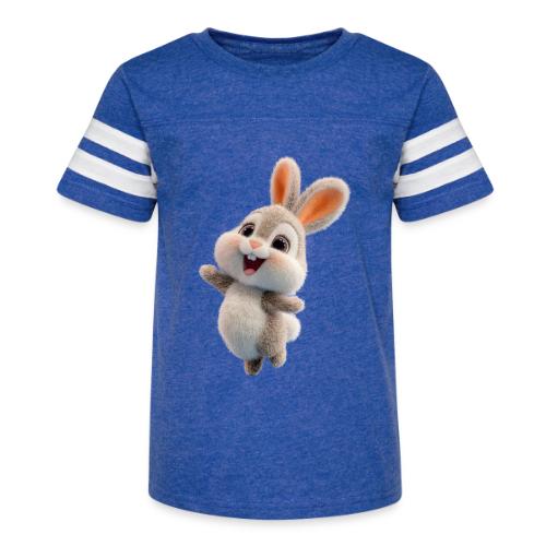 Dancing Baby Rabbit - Kid's Football Tee